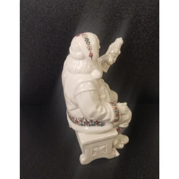 LENOX JEWELS Collection SANTA TOY SHOP 7"h Figurines #5 in Series 1998 - Picture 3 of 8